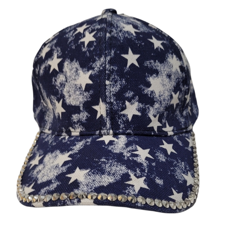 Baseball Hat Cap‎ Rhinestone diamonds Star Spangled